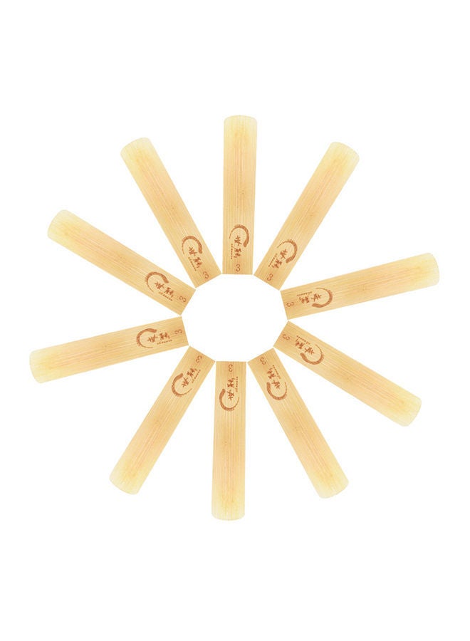 NIBEMINENT 10-Piece Classic Bb Tenor Saxophone Reeds - Image 1