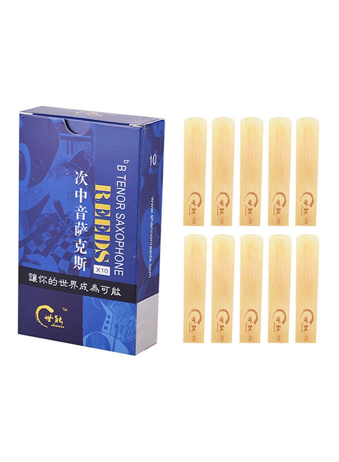 NIBEMINENT 10-Piece Classic Bb Tenor Saxophone Reeds - Image 5