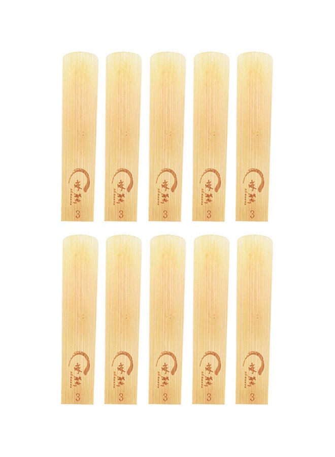 NIBEMINENT 10-Piece Classic Bb Tenor Saxophone Reeds - Image 2