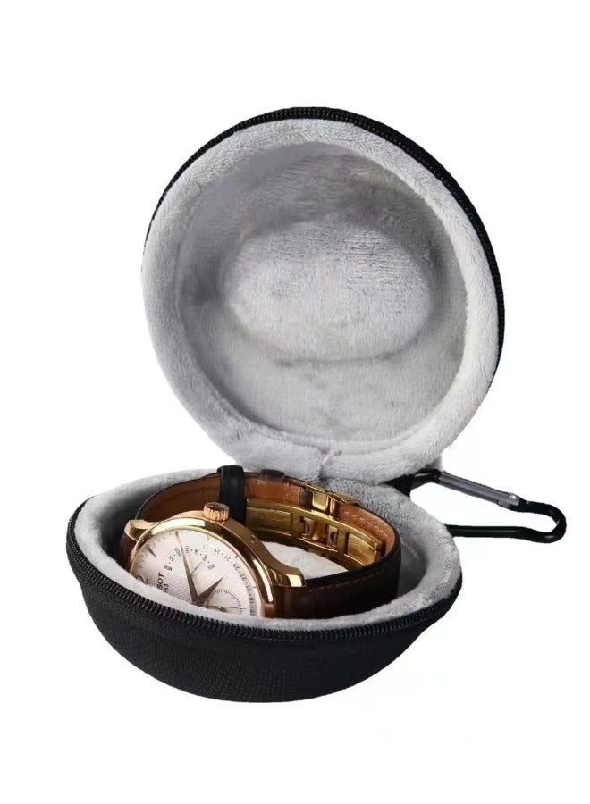 Watch Travel Case Portable Watch Box Single Storage Box for Wristwatches & Smart Watches - Image 1
