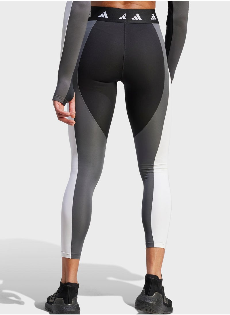 Adidas - Techfit Colorblock 7/8 Leggings - Image 1