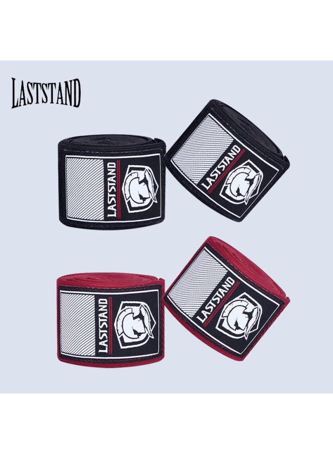 Laststand Boxing Hand Wraps For Adults And Children, Fitness Combat Muay Thai Elastic Bandages, Gray, 5 Meters - Image 3