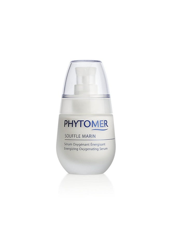 Phytomer - Souffle Marin Energizing Face Serum | Oxygenating Anti Aging Serum For Face & Neck | Facial Cream Moisturizer Corrects Dull Skin | Protects & Hydrates | 30Ml - Image 1