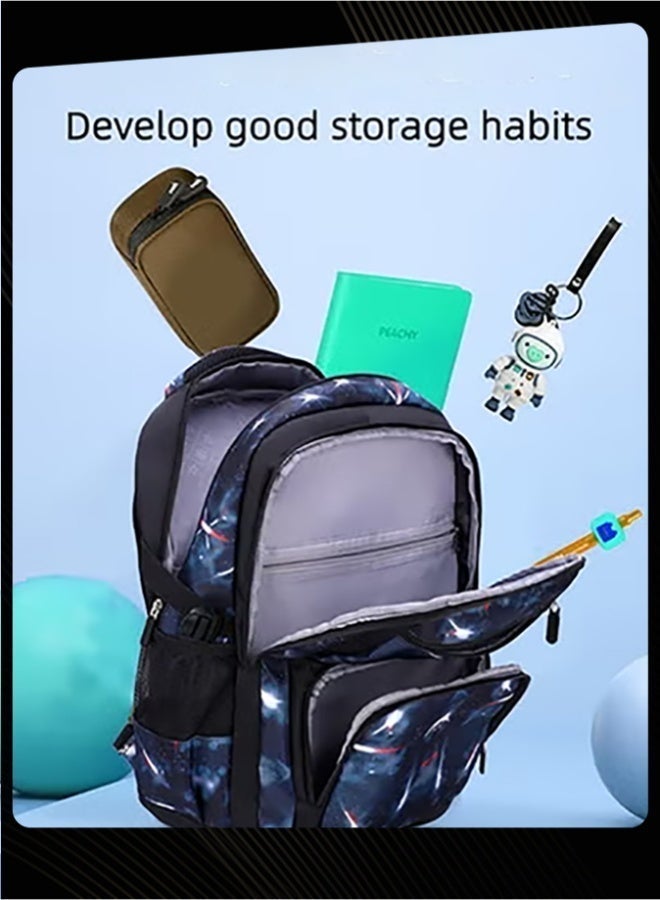 Joychic Casual School Backpack for Boys, Durable Lightweight Bookbag for Primary & Junior Students - Image 2