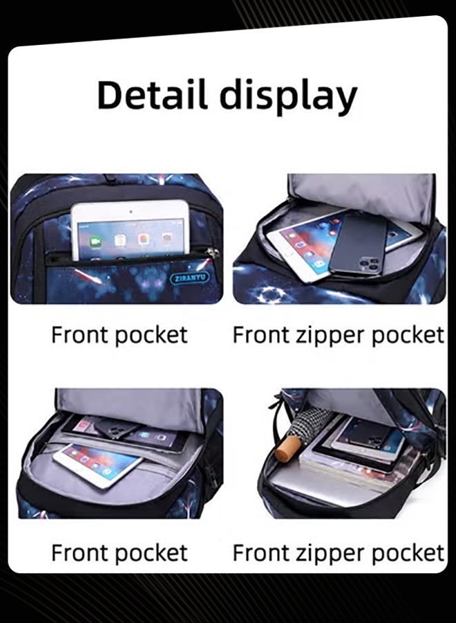 Joychic Casual School Backpack for Boys, Durable Lightweight Bookbag for Primary & Junior Students - Image 5