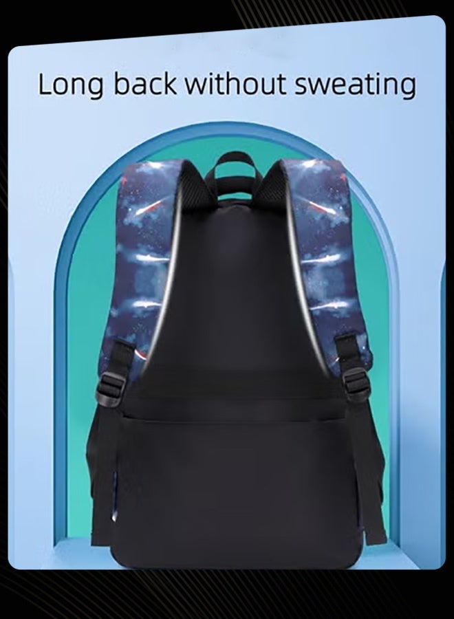 Joychic Casual School Backpack for Boys, Durable Lightweight Bookbag for Primary & Junior Students - Image 3