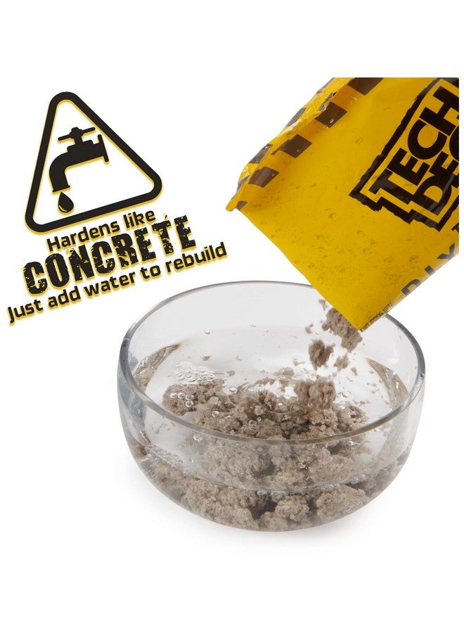 TECH DECK DIY Concrete Reusable Modeling Playset with Exclusive Enjoi Fingerboard, Rail, Molds, Skatepark Kit, Kids Toy for Boys and Girls Ages 6 and up - Image 2