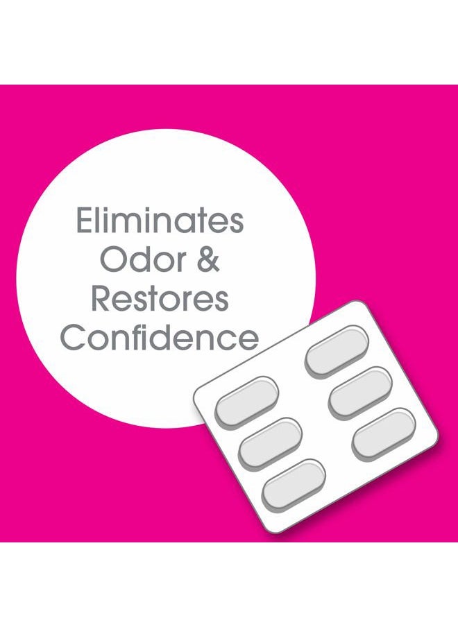 vH Essentials Vaginal Odor Treatment - pH Balanced Vaginal Suppositories - 6 Tablets With Applicator, White, (667-06)  - Image 5