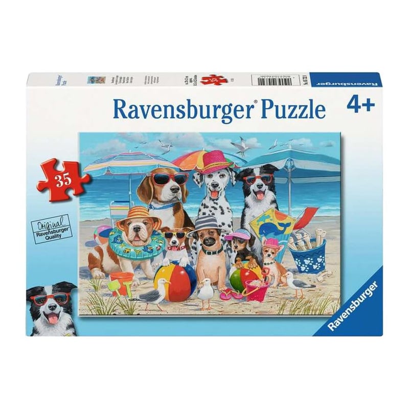Ravensburger Beach Buddies 35 Piece Puzzle KidFriendly Design Perfect Interlocking Fit Ideal for Ages 4 and Up Great for Developing Skills - Image 2