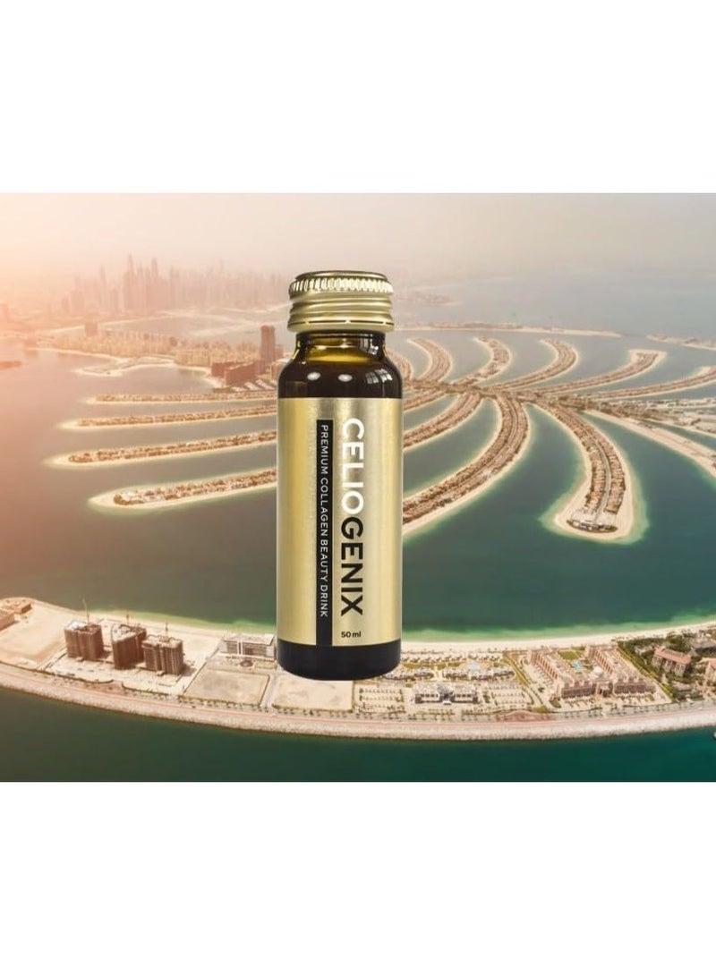 celiogenix Premium Collagen Beauty Drink – 10 Bottles × 50 ml (Total 500 ml) - Image 2