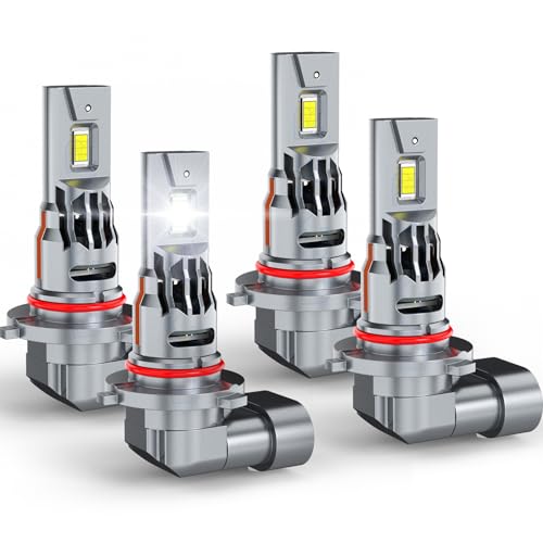 UCYAR Lights Compatible for Chevy Silverado Light Bulbs 1999 2000 2001 2002 2003 2004 2005 2006, 9005 High Beam 9006 Low Beam or Fog Lights, for Off Road, Plug n Play, Pack of 4 - Image 1