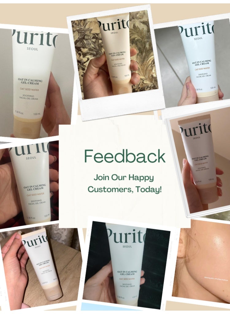 PURITO Sensitive & Irritated Skin – PURITO Oat In Calming Gel Cream for Redness Relief, Barrier Strengthening & Daily Hydration - Image 2