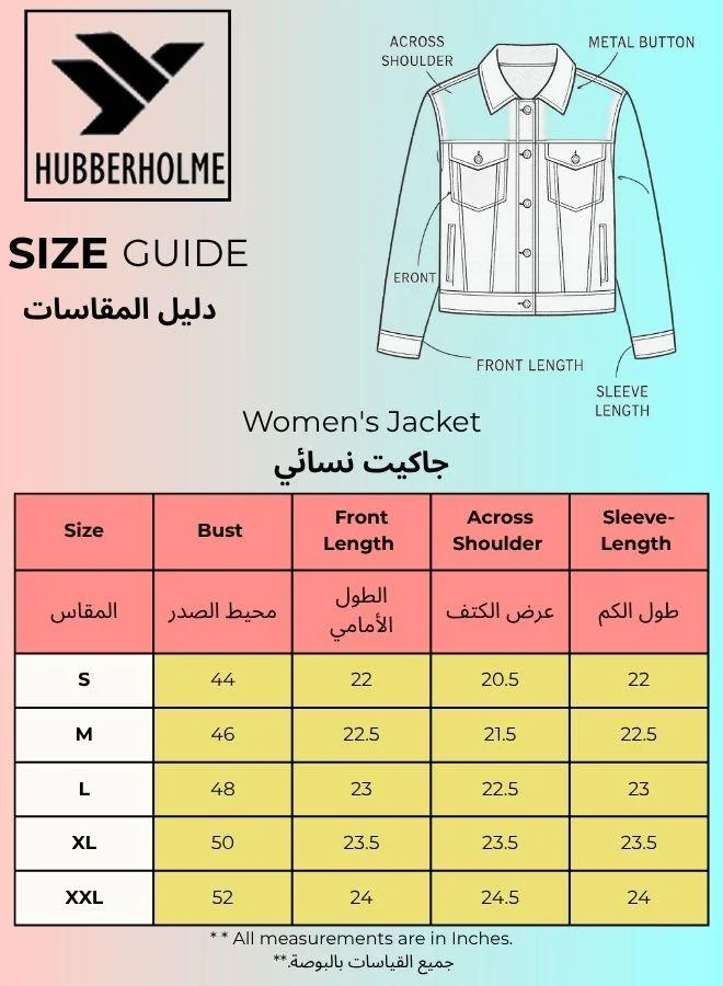 Hubberholme Mauve Women's Mauve 100% Polyester Solid Pattern Regular Fit Jacket for Women | Best Price UAE