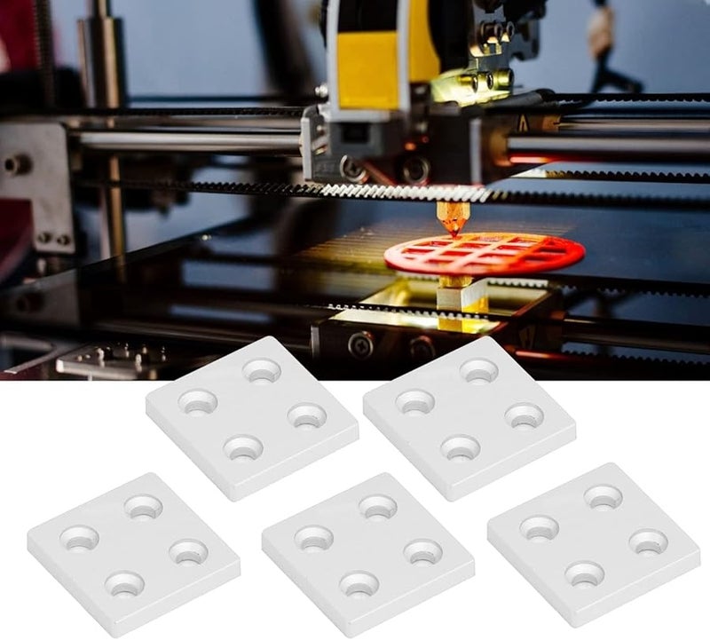 أغطية نهاية سبائك الألومنيوم 5 قطع 4040 أغطية نهاية مزدوجة الأخاديد مثبتات فضية - Image 5