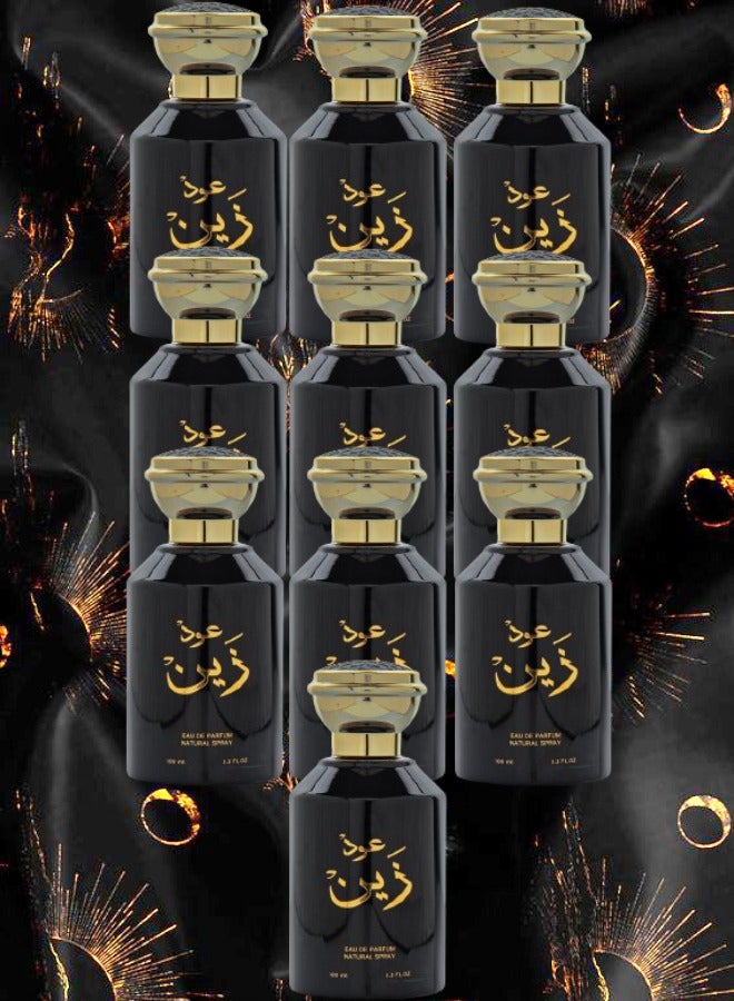 Banafa 10 Pieces Oud Zain EDP 100ML - Image 1