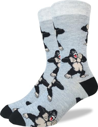 Good Luck Sock Men's Gorilla Socks, Adult, Shoe Size 7-12 - Image 3