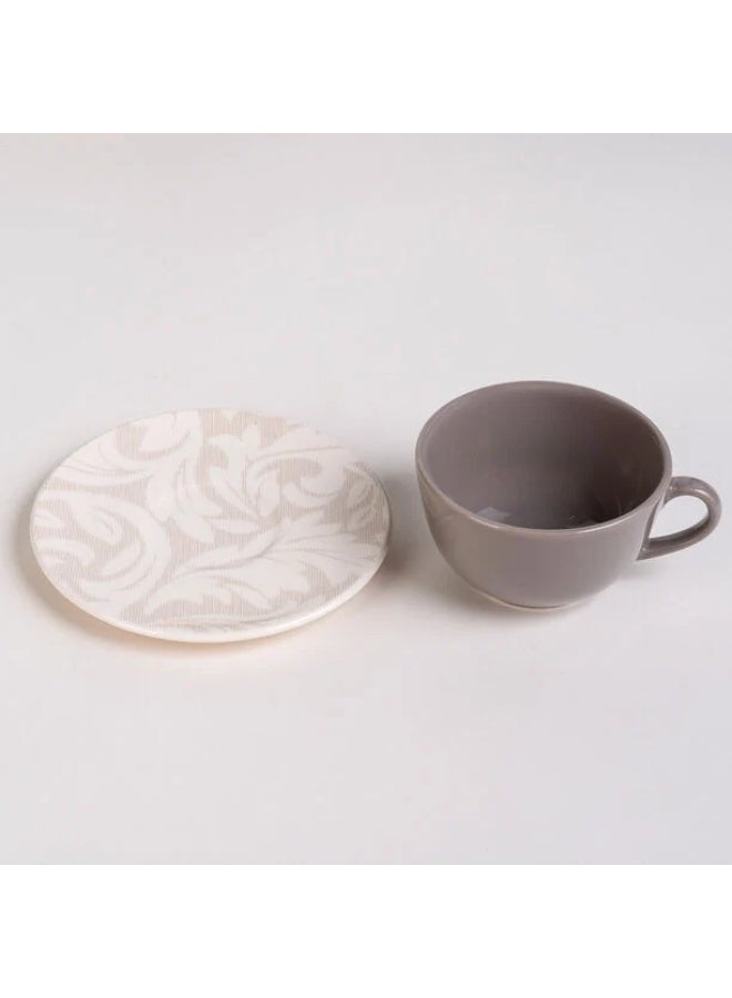 متجر نايس طقم عشاء ريو 20 قطعة – بورسلان برازيلي فاخر Floori – يشمل صحون عشاء وصحون جانبية وأطباق وفناجين وصحون شاي – مثالي لأربعة أشخاص للوجبات اليومية والمناسبات والهدايا - Image 5