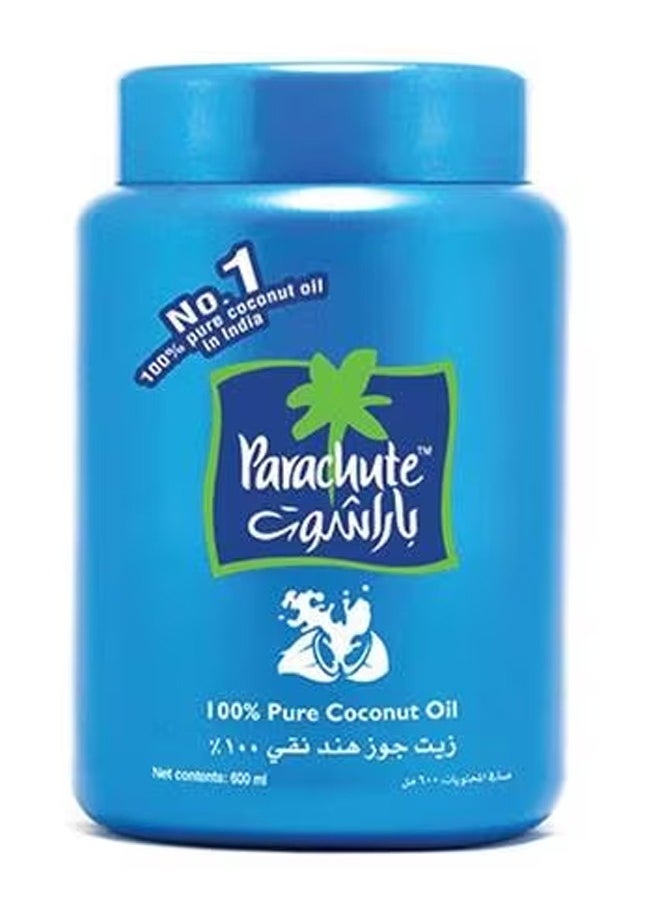 Parachute Pure Coconut Oil100% 600 ml  - Image 2