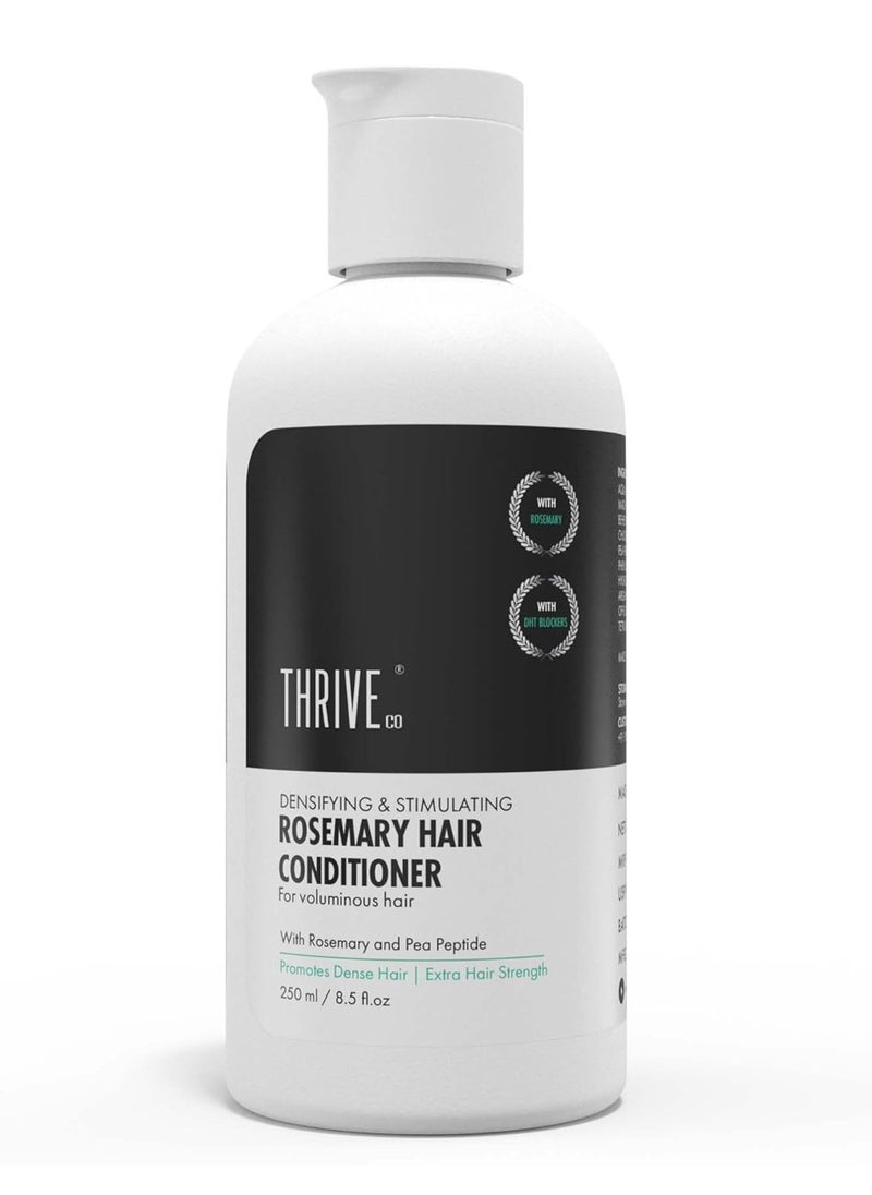 THRIVECO - Rosemary Hair Conditioner For Voluminous Hair | Densifying & Stimulating Hair Growth | Promotes Hair Strength | With Pea Peptide & Caffeine | Paraben & Sulfate Free | For Men & Women | 250ml - Image 1