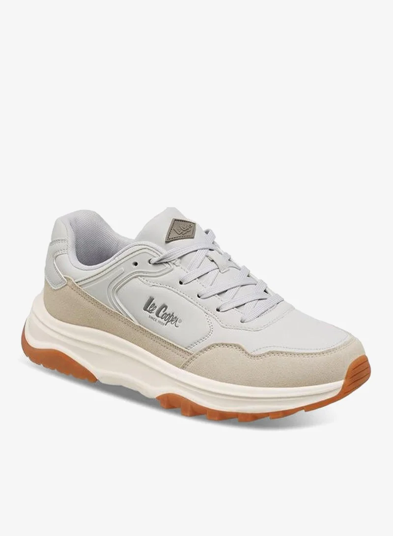 Men's Colourblock Lace-Up Sneakers