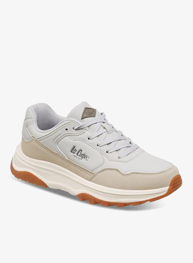 لي كوبر أحذية رياضية رجالية برباط وتصميم ملون - Image 1