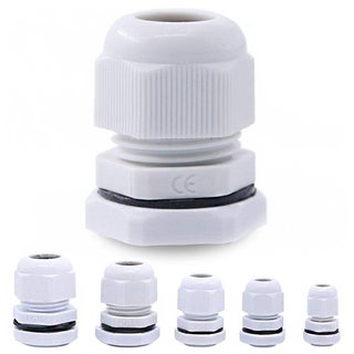 Hilitchi 30pc Nylon Plastic Adjustable 3513mm Waterproof Cable Connector Glands  PG7 PG9 PG11 PG135 PG16 Gray - pzsku/Z41F1C45120D8D91DE0A5Z/45/1749489736/79ebe49a-48fb-48e1-ae33-9a822d4a7228