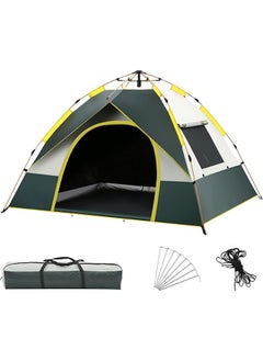 DAYONG Tent for Camping, 3-4 Person Waterproof Instant Tent, Portable Outdoor Tent, Automatic Pop Up Tent with Carry Bag, Dome Tent for Camp, Picnic, Hiking, Beach, Traveling. - pzsku/Z41F1D7C712FF461DBEFEZ/45/_/1738753390/7f994e59-c103-4466-b335-3a887177ccc5