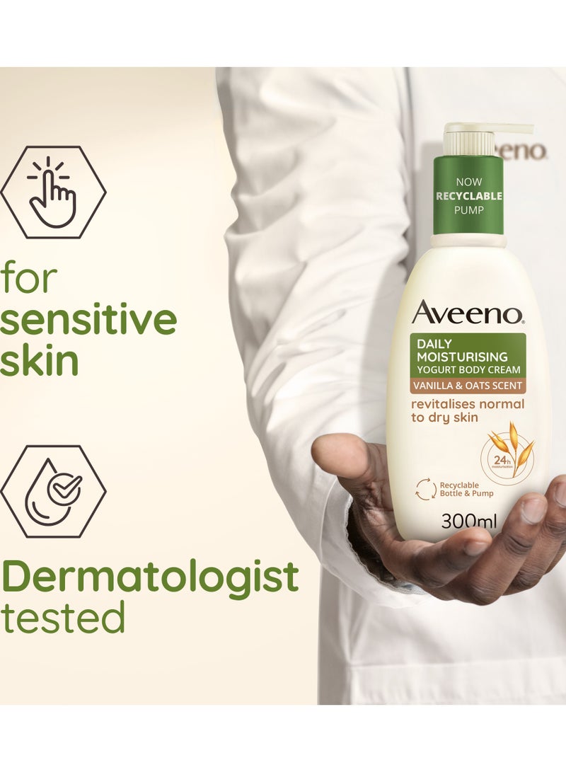 Aveeno Daily Moisturising Body Balm Yogurt 300ml - Image 4