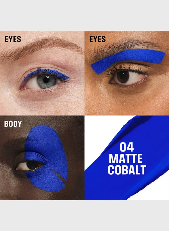 Make Up For Ever  ARTIST COLOR CREAM - 04 Matte Cobalt for Women | Best Price UAE