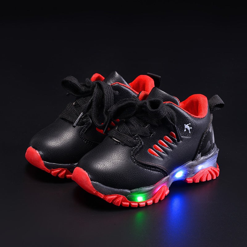 Mesh Sneakers Lightweight Flexible Sole Walking Shoes For Kids Indoor And Outdoor Activities - Image 1