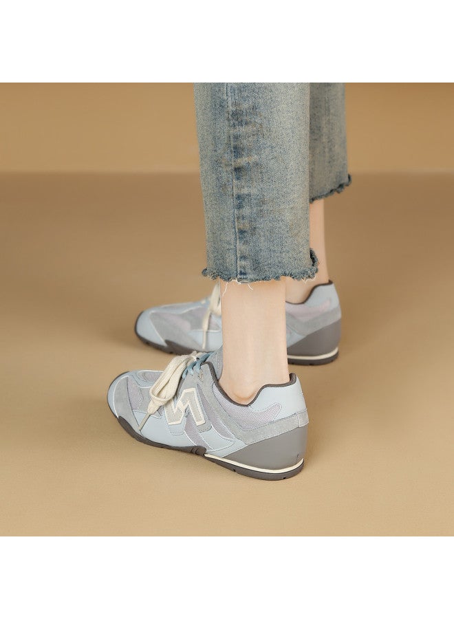 SAFIYA Double Shoe Laces】saturday Brand's 2025 New Platform Sneakers With Height-increasing Insoles, Versatile Casual Shoes For Women - Image 3