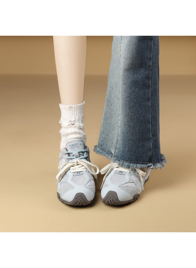 SAFIYA Double Shoe Laces】saturday Brand's 2025 New Platform Sneakers With Height-increasing Insoles, Versatile Casual Shoes For Women - Image 5