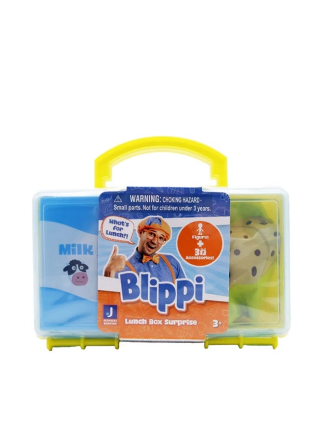Jazwares Blippi Deluxe Blind Figure Lunch Box - Yellow 