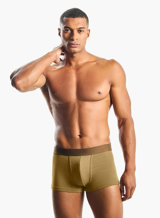 Splash FAV Men Cotton Blend Trunks - Pack of 3