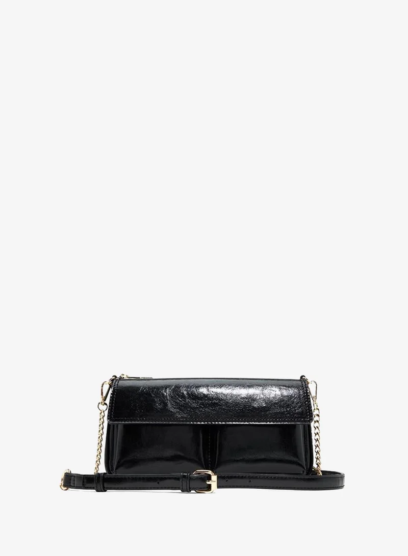 Addrianne Ladies Black Cross Body Bag