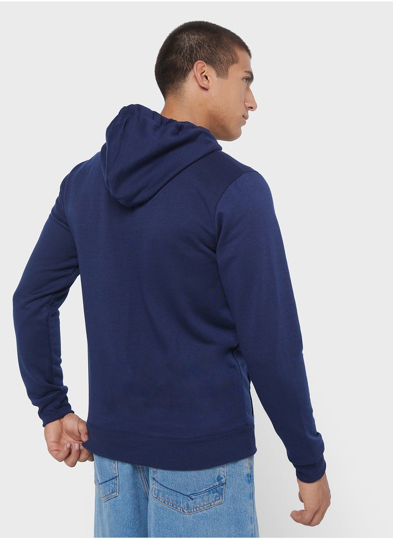 Seventy Five Basics Essential Oversize Zip Through Hoodie  - Image 2