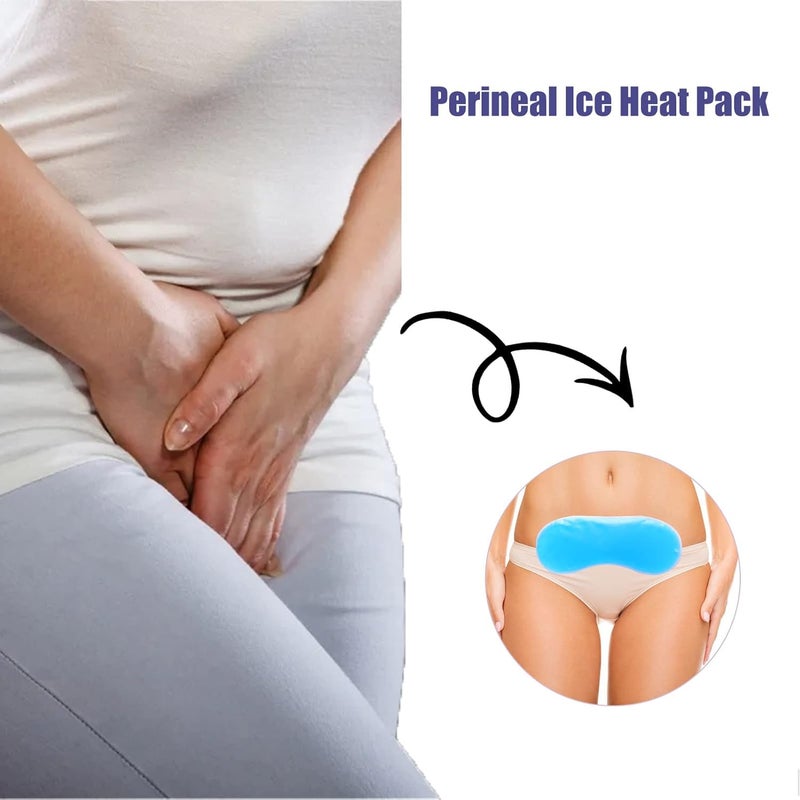 klarako 2pcs Reusable Perineal Cooling Pads, Hot Cold Ice Packs, Perineal Pad for Postpartum Recovery, Relief from Swelling - Image 3