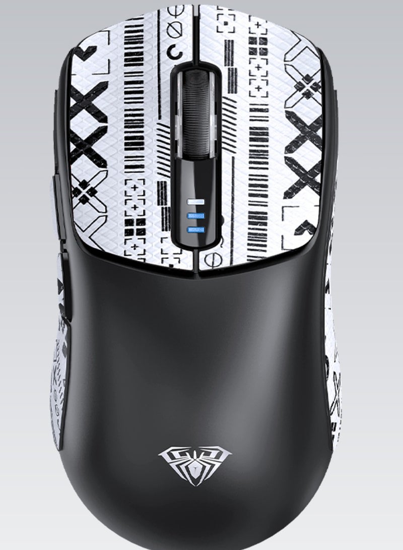 أولا ماوس الألعاب  لاسلكي، اتصال ثلاثي الوضع (2.4G / سلكي / بلوتوث)، تصميم مريح 82 جرام، حساس بصري PMW3325، أزرار متينة لأجهزة الكمبيوتر/اللابتوب/ويندوز/ماك - Image 1