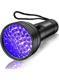 Vansky Vansky UV Flashlight Black light Lights, Vansky 51 LED Ultraviolet Blacklight Pet Urine Detector For Dog/Cat Urine,Dry Stains,Bed Bug, Matching with Odor Eliminator  - Image 1