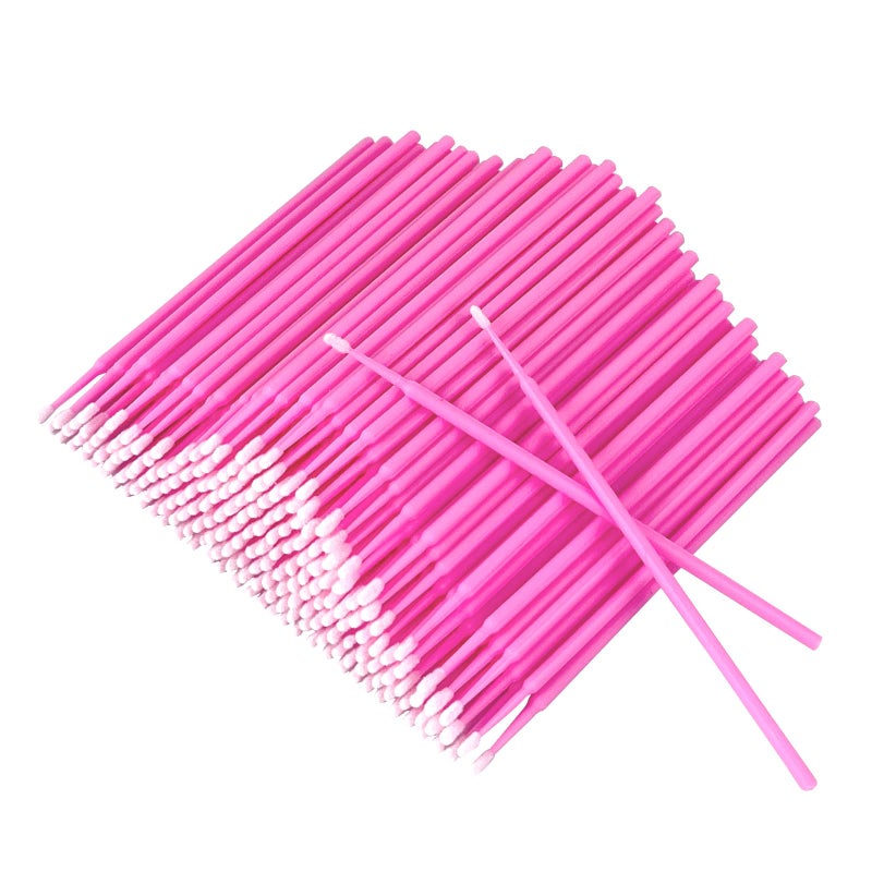eyxformula Micro Brushes, Microswabs For Eyelash Extensions & Makeup, Lint Free Lip Micro Applicator Brush, Disposable Micro Swabs, Eye Lash Mascara Wands - Image 1