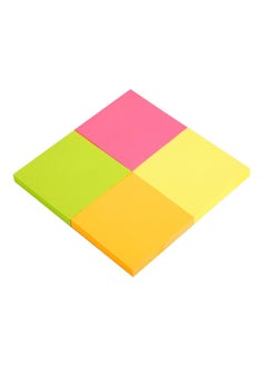 Deli 400-Sheet Sticky Notes 3x3 Inch Size Multicolour  - Image 2