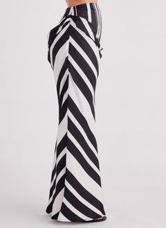 SNDYS Striped High Waist Skirt  - Image 3