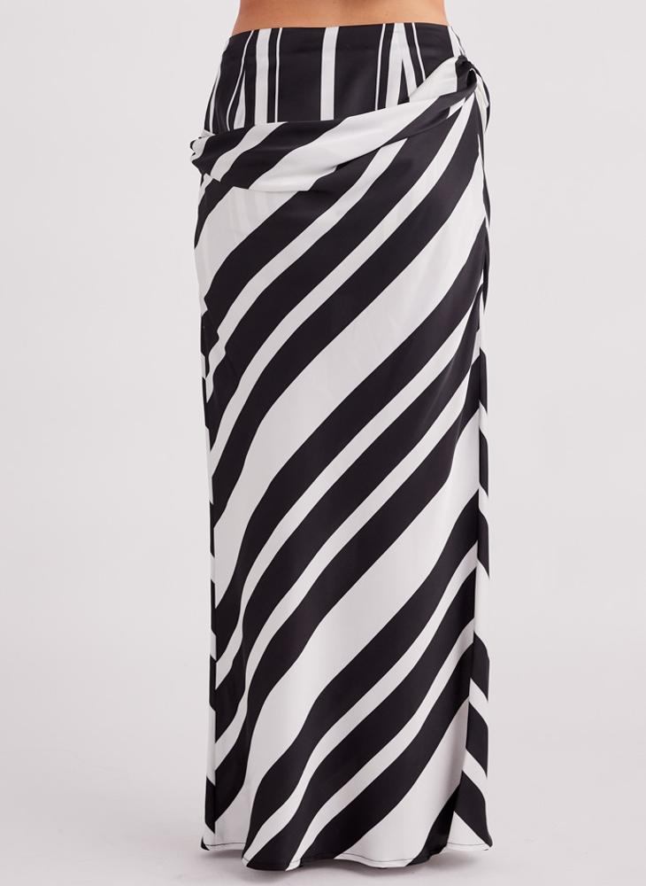 SNDYS Striped High Waist Skirt  - Image 2