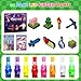 Sauyoza 36 Pack Pixel Party Favors LED Finger Lights for Kids Glow in the Dark Building Game Goodie Bag Stuffers Pixel World Birthday Party Gifts for Classroom Rewards - Image 4