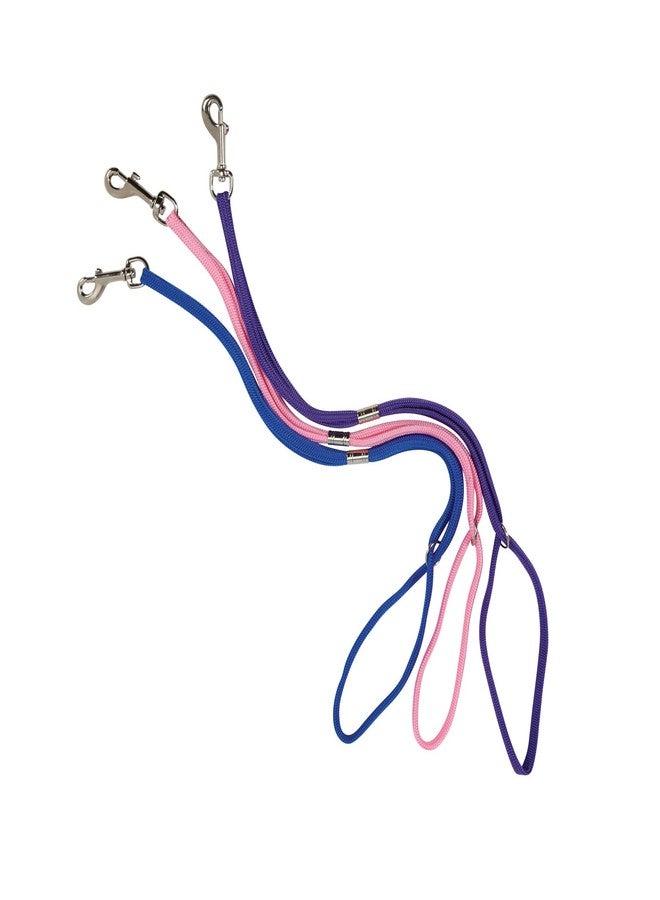 Top Performance Deluxe Grooming Loops - Versatile Nylon Loops to Secure Dogs on Tabletops While Grooming - 24", 4-Pack Black, Blue, Purple and Pink - Image 3