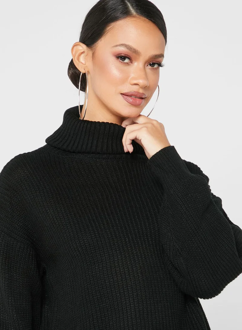ELLA High Neck Pull Over