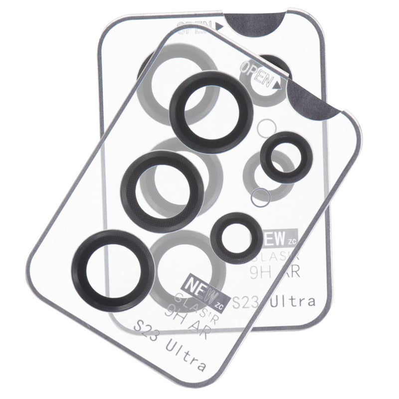 2 Pack Camera Lens Protector Tempered Glass Easy Install High Transparency Anti Scratch - Image 2
