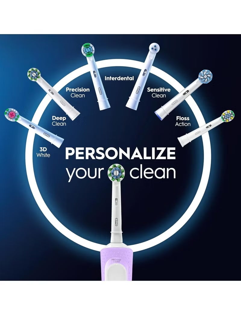 Oral-B Vitality 300 D103 Rechargeable Electric Toothbrush, Lilac - Image 5