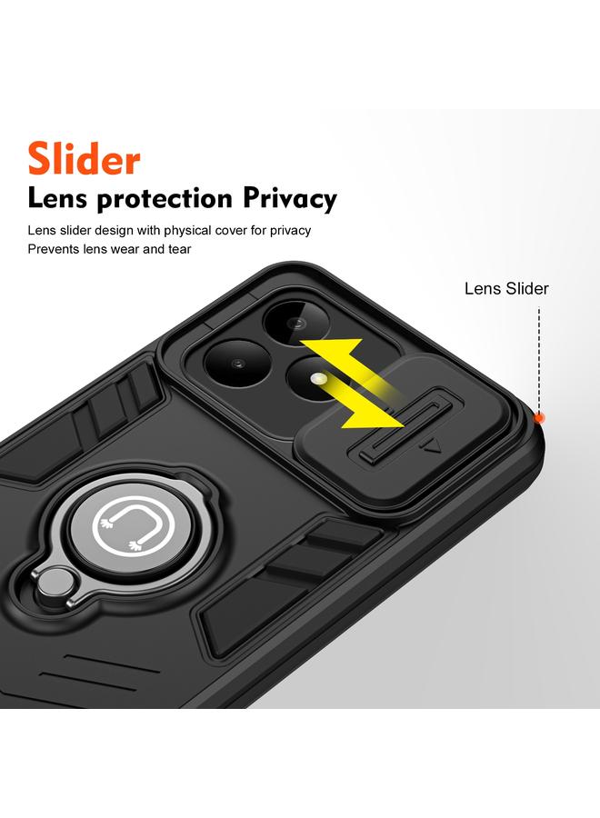 erorex Case For Realme C53 / C51 / Narzo N53 Camshield Ring Holder Phone Case - Image 3