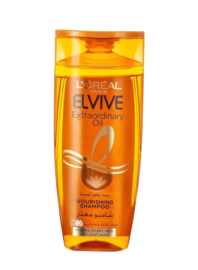 L'OREAL PARIS L'Oréal Paris Elvive Extraordinary Oil Shampoo For Normal to Dry Hair 200 ML - Image 1